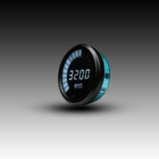 Intellitronix LED Digital Bargraph Memory Tachometer - Black Bezel - White