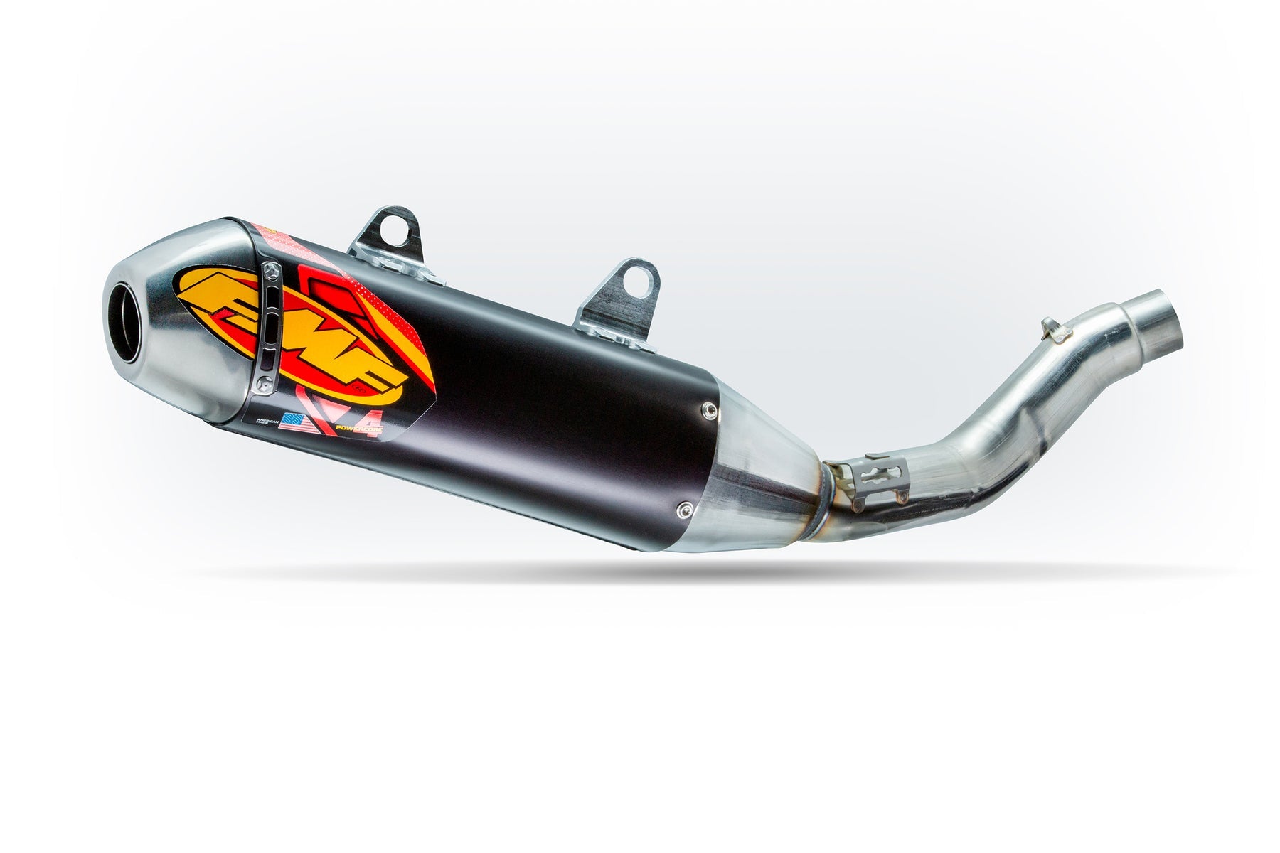Powercore 4 Hex Slip On Exhaust FMF 044441 For 18-25 YZ450F & 19-24 WR450F