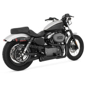 Vance & Hines Competition Series 2:1 Exhaust System Black - 75-117-9