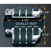 Honda Valkyrie Tourer 97-00Driver Ergo Cruise Mnts w/Dually Pegs for by Kuryakyn