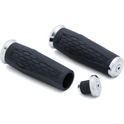 Kuryakyn Hex Grips for Street 7/8" Universal Chrome 7/8"