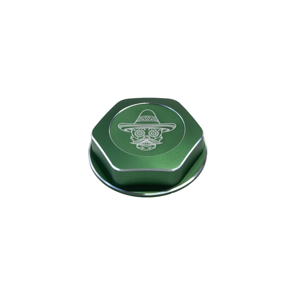 RJWC El'Braaapo Billet Aluminum Gas Cap For Can Am Outlander & Renegade + Polaris Sportsman & Scrambler