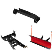 Denali Black UTV Snow Plow Kit For Kawasaki Teryx KRX 1000 2020-2021