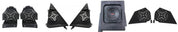 SSV Works 6.5" SSV Speaker Set With Behind Seat SSV Works Subwoofer For Polaris Slingshot 15-21