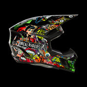 O'Neal 3 SRS Crank Multi Color Helmet