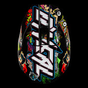 O'Neal 3 SRS Crank Multi Color Helmet