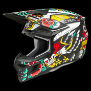 O'Neal 3 SRS Inked Multi Color Helmet