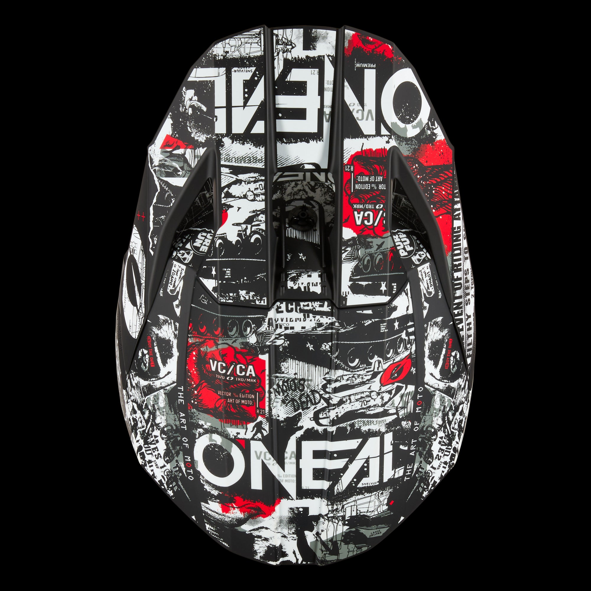 O'Neal 3 SRS Attack Black / White Helmet