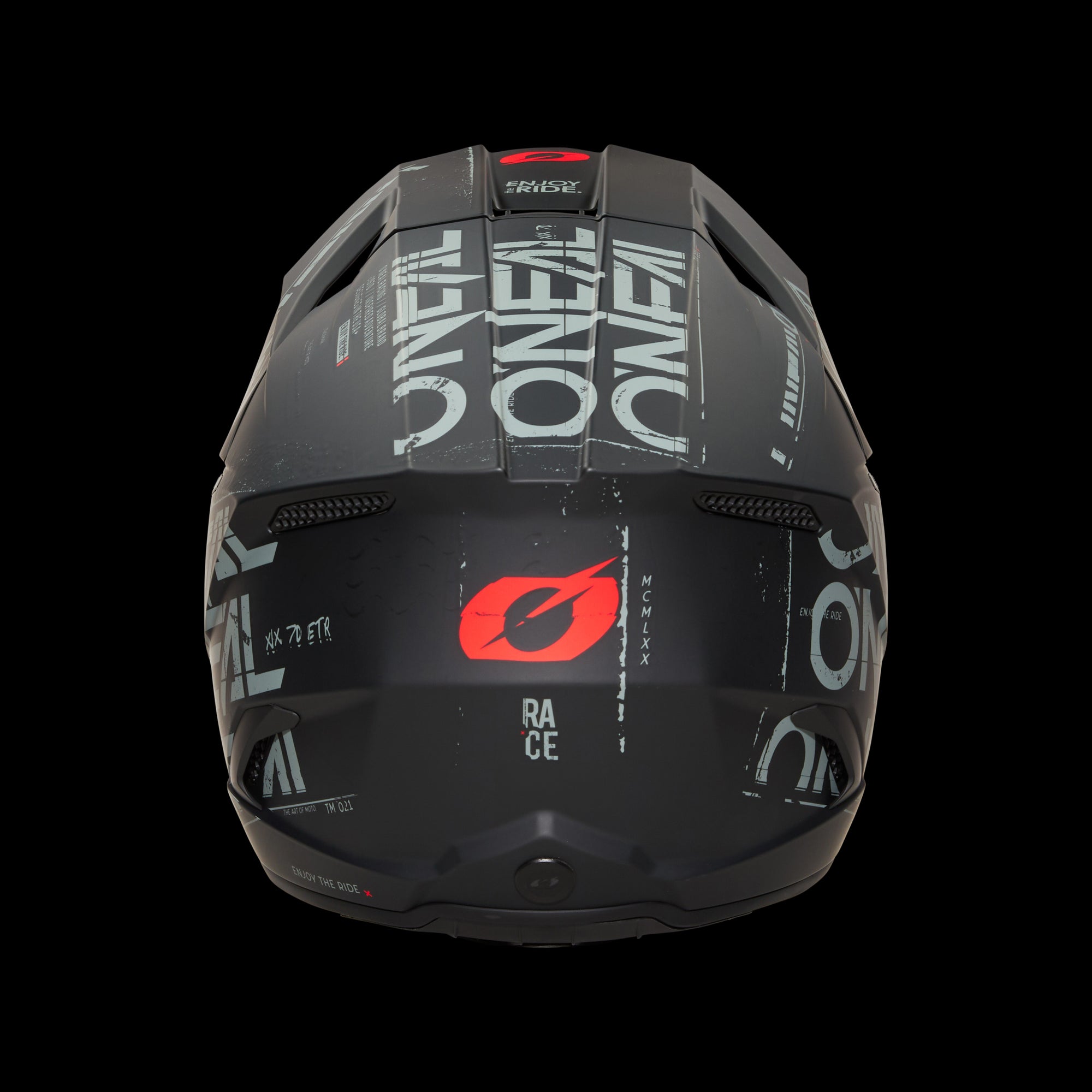 O'Neal 3 SRS Static Black / Grey Helmet