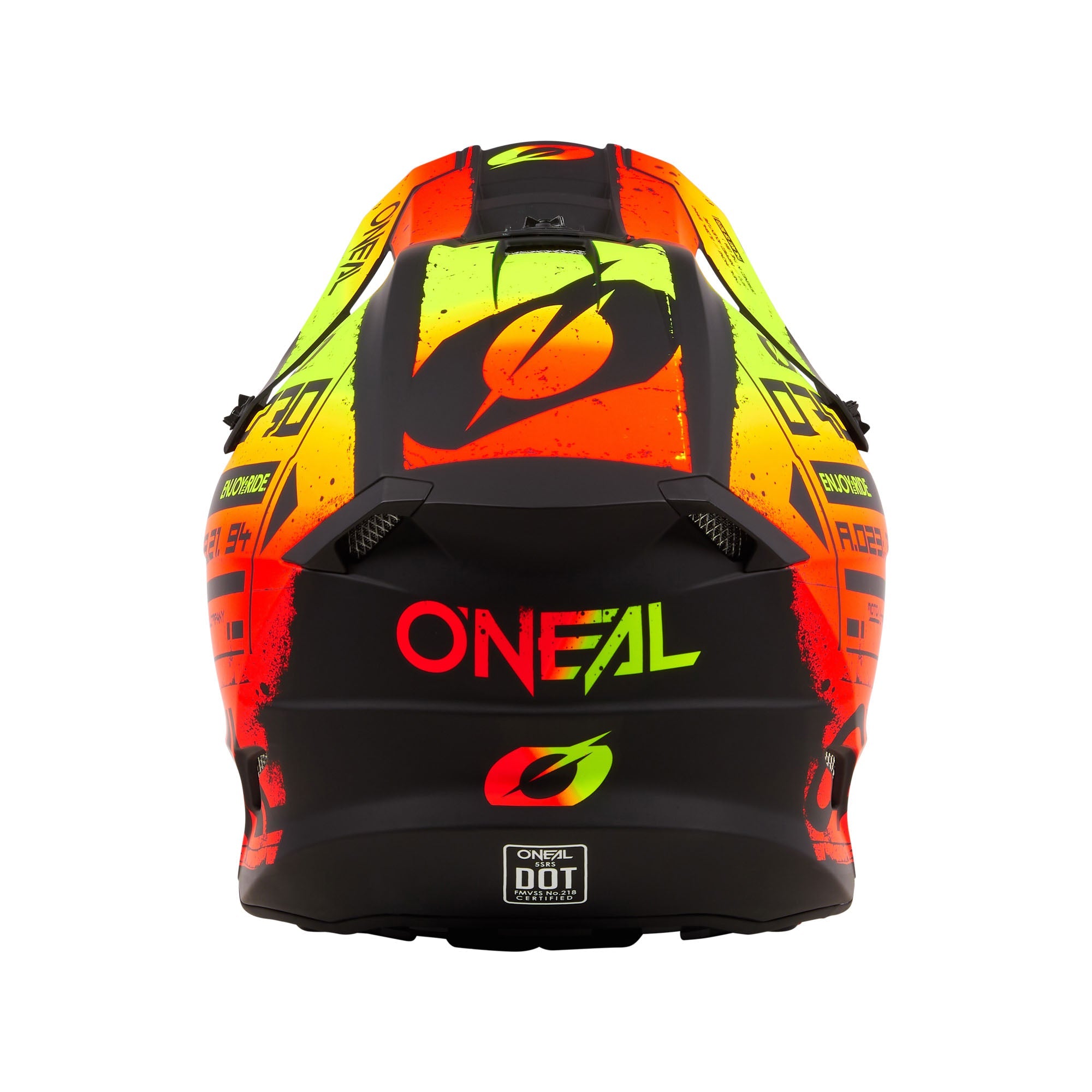 O'Neal 5 SRS Scarz Black / Red Helmet