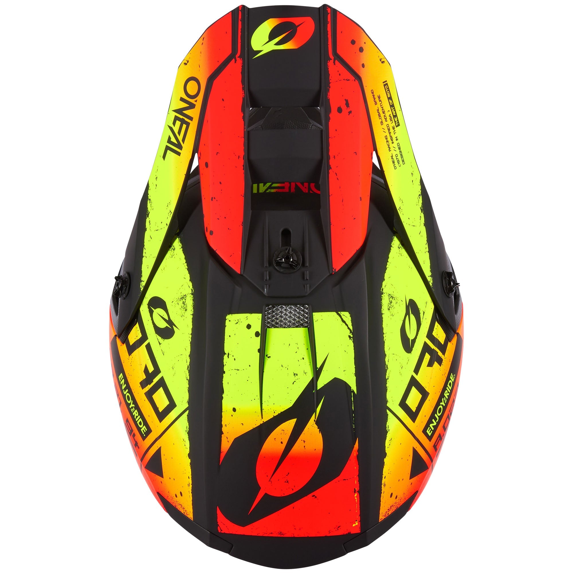 O'Neal 5 SRS Scarz Black / Red Helmet