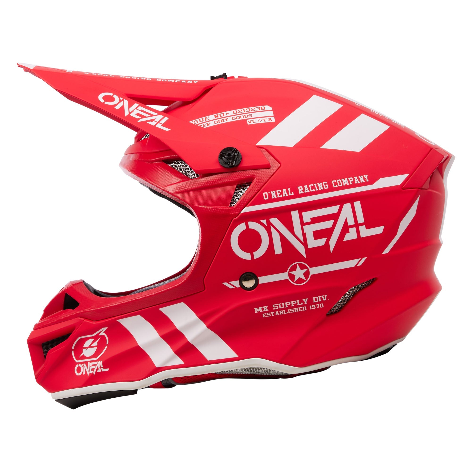 O'Neal 5 SRS Warhawk Red Helmet