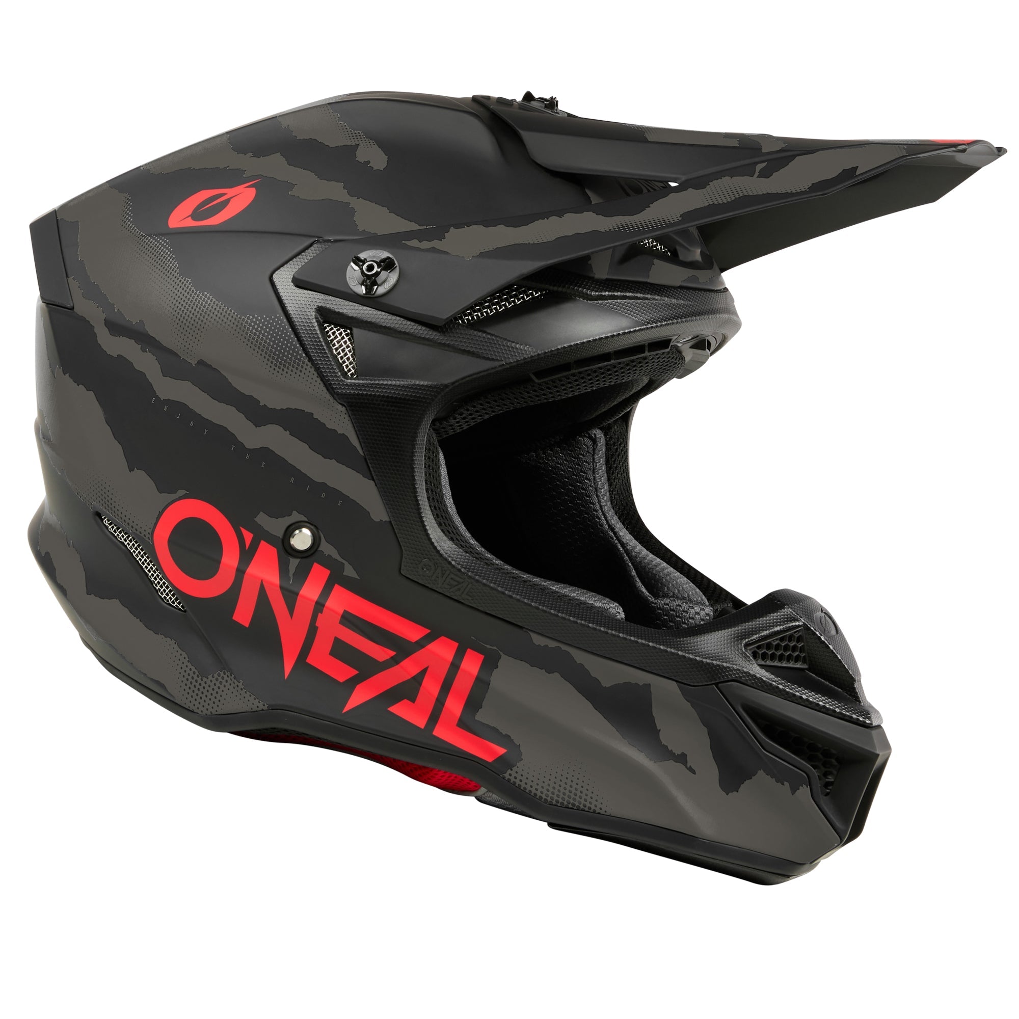 O'Neal 5 SRS Wild Black / Grey Helmet