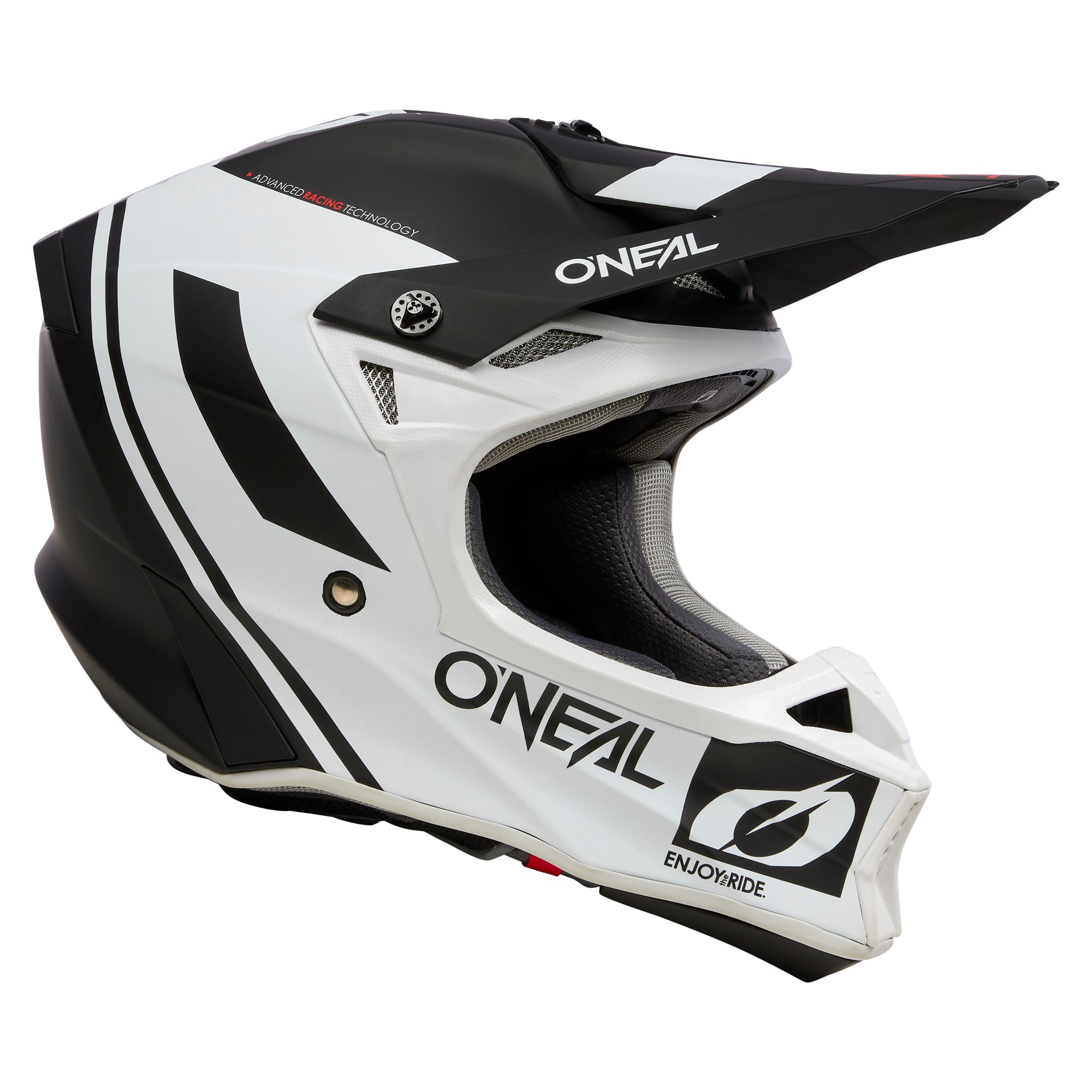 O'Neal 10 SRS Flow Black / White Helmet