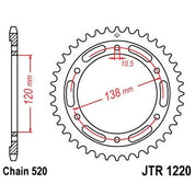 Front & Rear Sprocket Kit for HONDA CBR250 R/RA-B,C,D 11-13 JT Sprockets