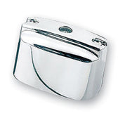 Kuryakyn Chrome Deluxe Rear Brake Master Cylinder Cover Harley Touring Softail