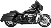 Vance And Hines Big Radius 2-Into-2 Black With Fuelpak FP4