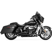 Vance And Hines Big Radius 2-Into-2 Black With Fuelpak FP4