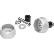 Kuryakyn Lodestar Front Axle Sliders Silver