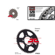 520 BMOR Chain Natural, Front & Rear Sprocket Kit for SUZUKI GS500E 1989-1993