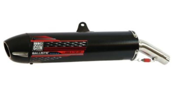 Big Gun Ballistic Slip-On Exhaust Black 08-0122