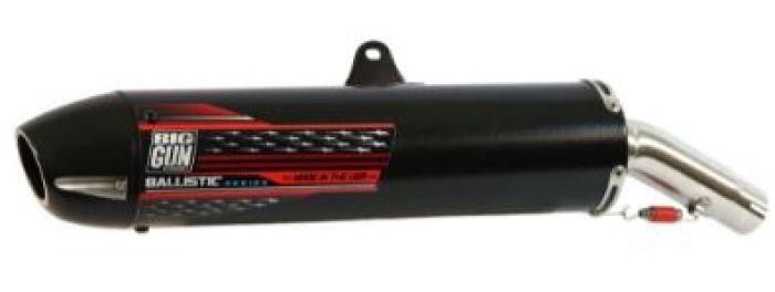 Big Gun Ballistic Slip-On Exhaust Black 08-1032
