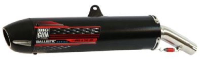 Big Gun Ballistic Slip-On Exhaust Black 08-1052