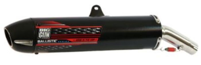 Big Gun Ballistic Slip-On Exhaust Black 08-1082