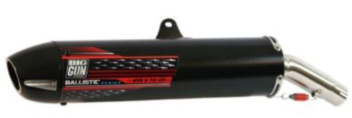 Big Gun Ballistic Slip-On Exhaust Black 08-1112