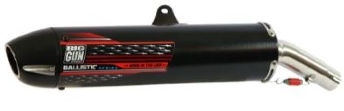 Big Gun Ballistic Slip-On Exhaust Black 08-1172