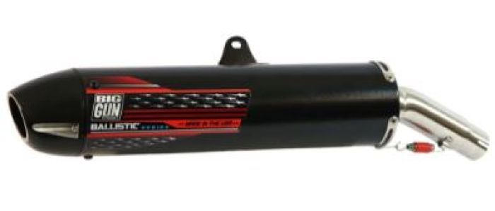Big Gun Ballistic Slip-On Exhaust Black 08-1352