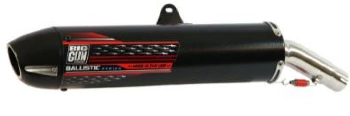 Big Gun Ballistic Slip-On Exhaust Black 08-1502