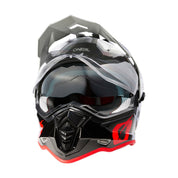 O'Neal SIERRA V.23 Grey / Black / Red Helmet