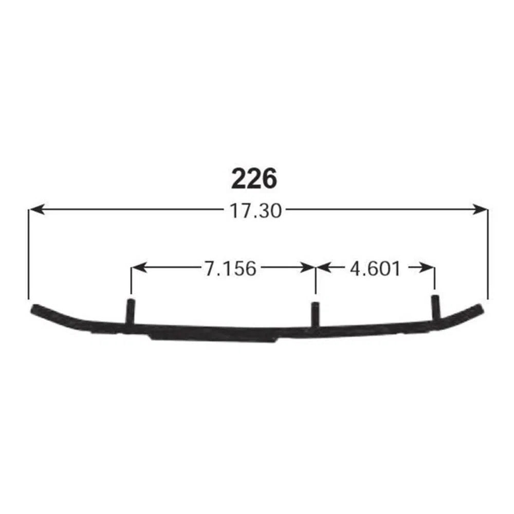 SPI WB-000-226 Spi Defender Hardweld Runners, Polaris