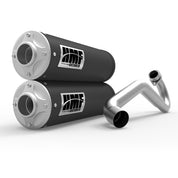 HMF Dual 3/4 Titan-QS Exhaust for Can-Am Maverick Turbo 15-17