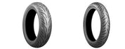 Bridgestone Front Rear 120/70ZR17 + 190/50ZR17 Battlax Sport Touring T32 Motorcycle Tire Set