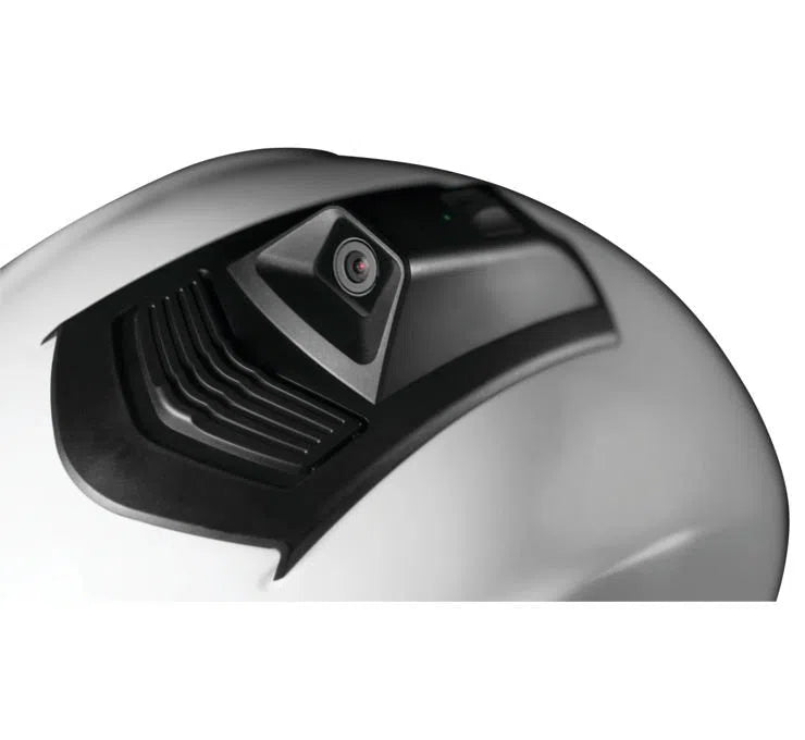 SENA Momentum Pro Dual Bluetooth Camera Helmet Glossy White LG MO-PRO-GW-L-01