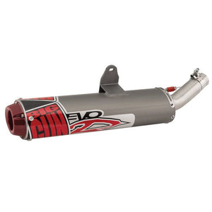 Big Gun EVO R Slip-On Exhaust Aluminum With Red Tip 09-1432