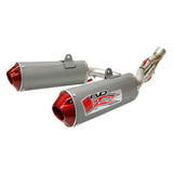 Big Gun EVO R Slip-On Exhaust Aluminum With Red Tip 09-14542