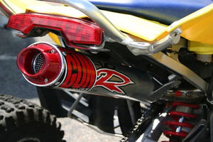 Big Gun EVO R Slip-On Exhaust Aluminum With Red Tip 09-5462