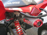 Big Gun EVO R Slip-On Exhaust Aluminum With Red Tip 09-7612