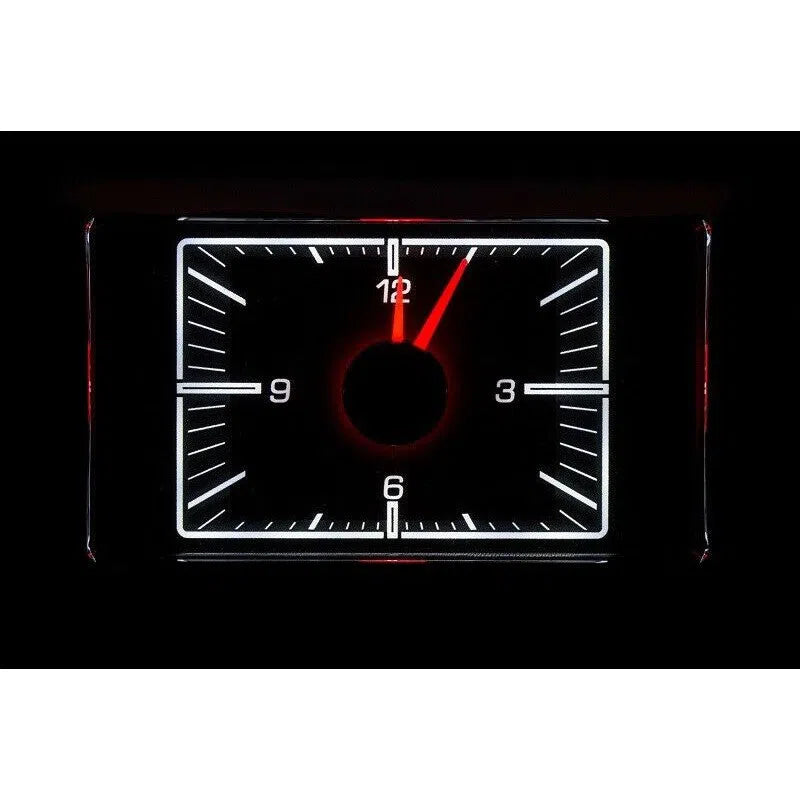 Dakota Digital 1957 Chevy Car Analog Clock Gauge for HDX system Black HLC-57C-K