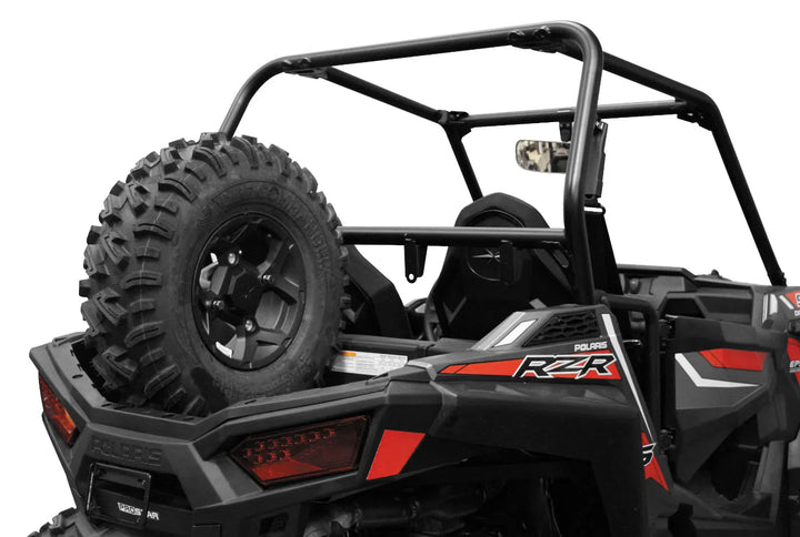 DragonFire Racing RacePace Spare Tire Carrier for RZR 900 Models - Black - 01-1915