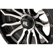 High Lifter 20x7 4/156 4+3 Gloss Black Machined HL21 Wheel 20HL21-1156