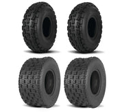Kenda Set of Two K300 Dominator Tires (4 Ply) [20x7-8] And Two (4 Ply) [22x11-9] Tires