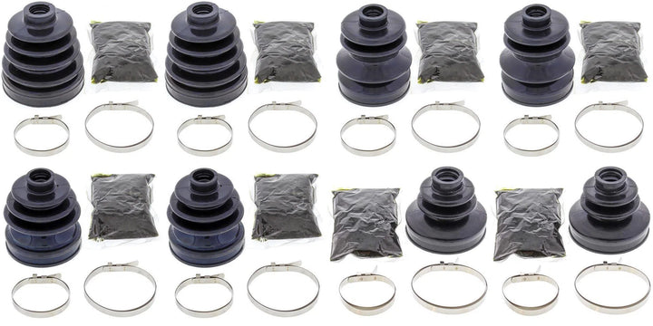 Complete Front & Rear Inner & Outer CV Boot Repair Kit TERYX 750 4X4 08-09