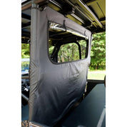 Seizmik Soft Rear Windshield & Dust Panel For Kawasaki Mule Pro FX/FXT 50-04028