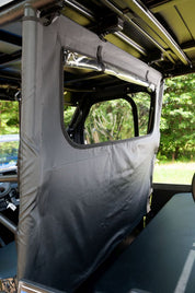 Seizmik Soft Rear Windshield & Dust Panel For Kawasaki Mule Pro FX/FXT 50-04028