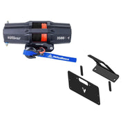 Viper V2 UTV Winch Kit 6000 lb Standard Spool With 40 Feet Blue Synthetic Rope With Mount For Yamaha YXZ1000R 2016-2021