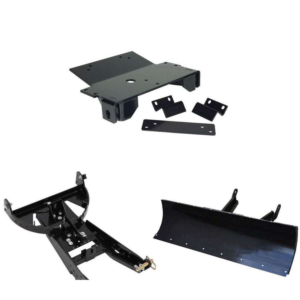 Denali Black UTV Snow Plow Kit For Can-Am Maverick 1000R 4x4 XRS 2013-2018